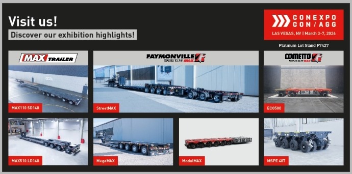 Faymonville Group brings highlights to Conexpo 2026